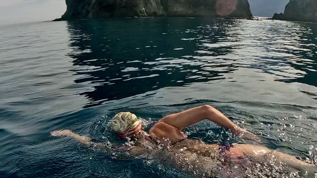 Çıralı Olympos açık su yüzme kampı sezon finali